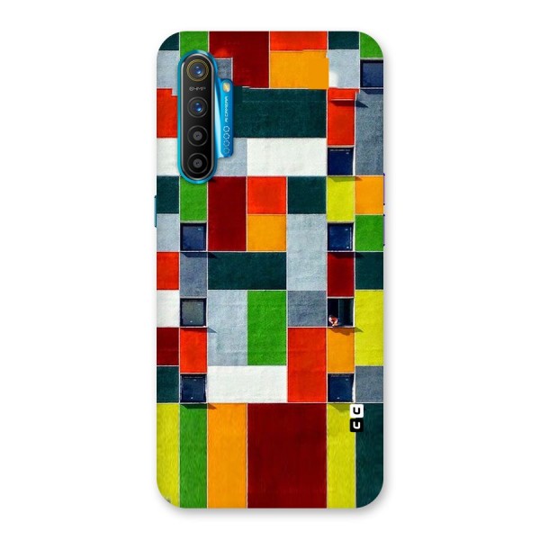 Block Color Design Back Case for Realme XT