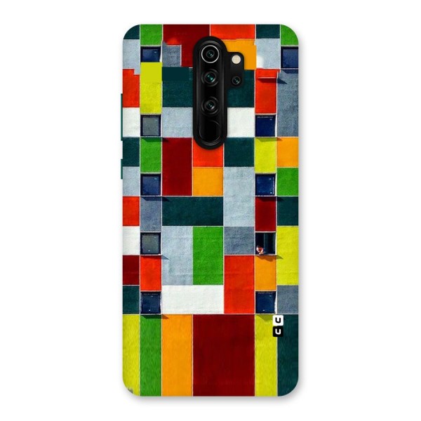 Block Color Design Back Case for Redmi Note 8 Pro