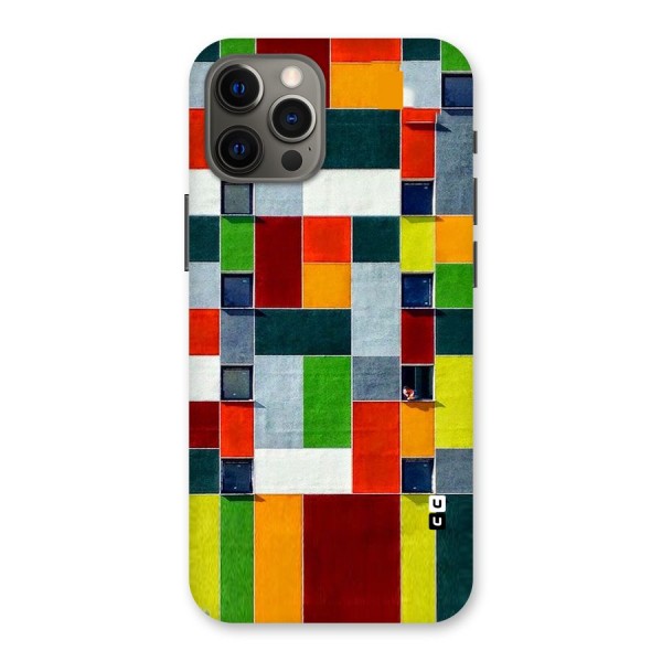 Block Color Design Back Case for iPhone 12 Pro Max