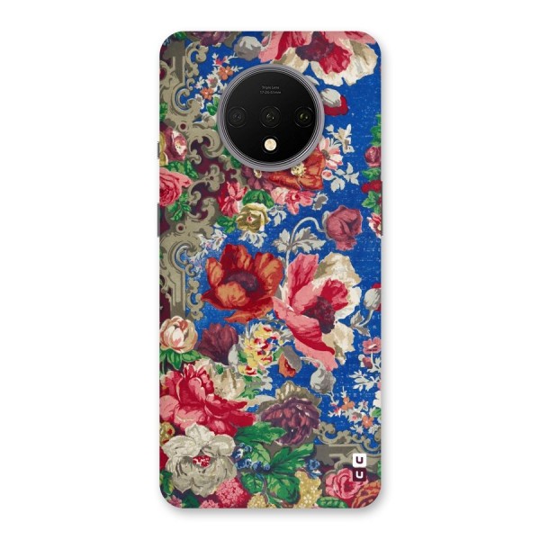 Block Printed Flowers Back Case for OnePlus 7T