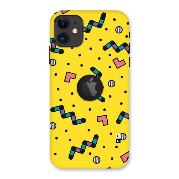 Block Shades Back Case for iPhone 11 Logo Cut