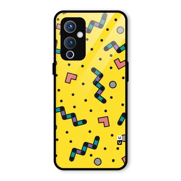 Block Shades Glass Back Case for OnePlus 9
