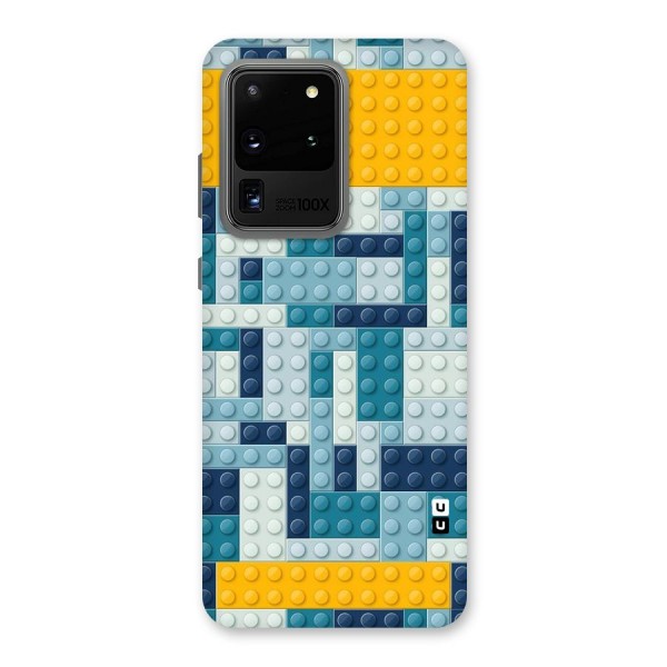 Blocks Blues Back Case for Galaxy S20 Ultra