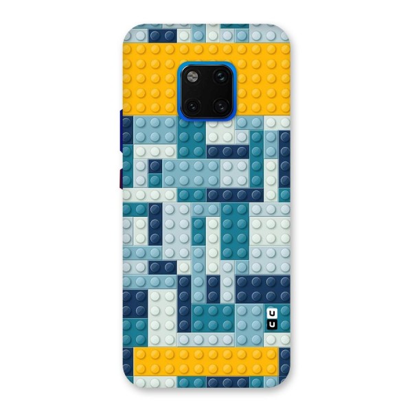 Blocks Blues Back Case for Huawei Mate 20 Pro