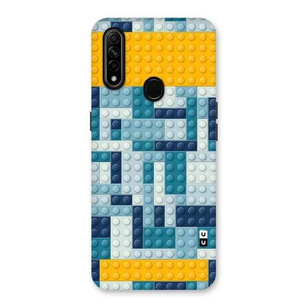 Blocks Blues Back Case for Oppo A31