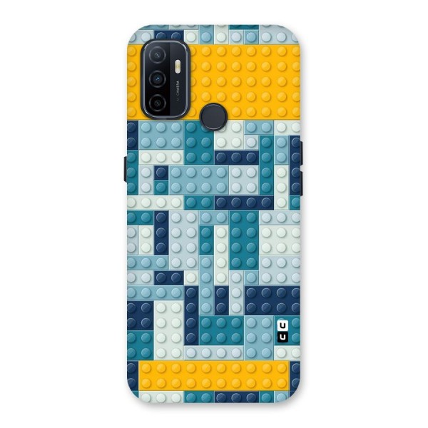 Blocks Blues Back Case for Oppo A32