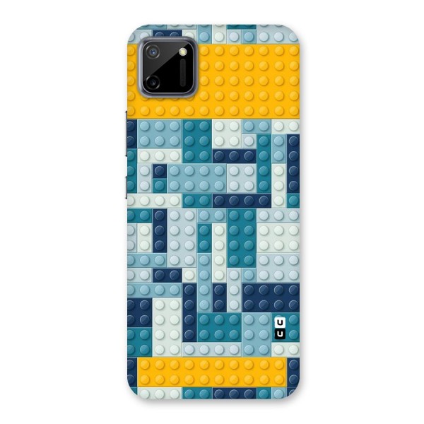 Blocks Blues Back Case for Realme C11