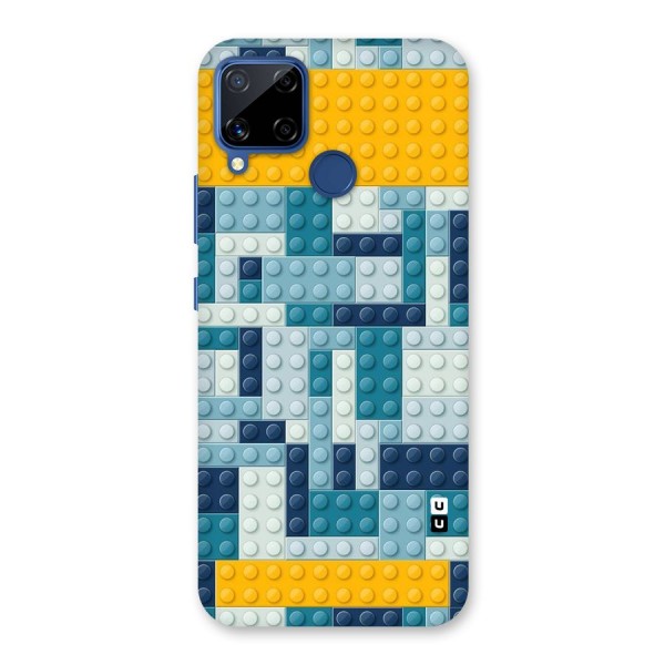 Blocks Blues Back Case for Realme Narzo 30A