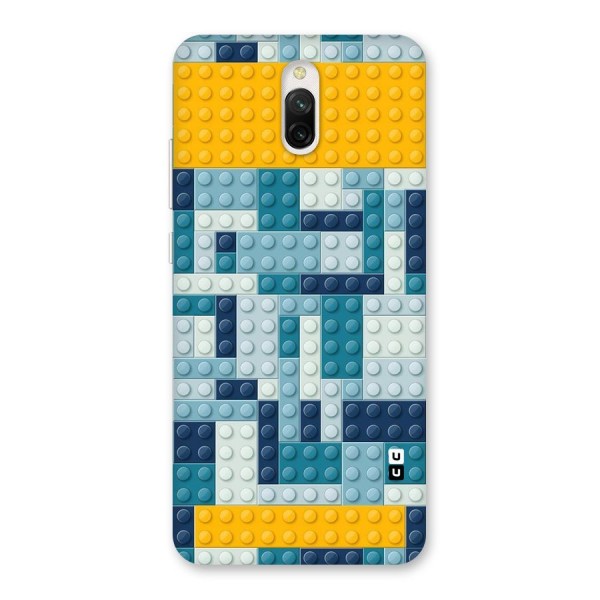 Blocks Blues Back Case for Redmi 8A Dual