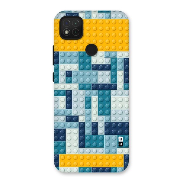 Blocks Blues Back Case for Redmi 9