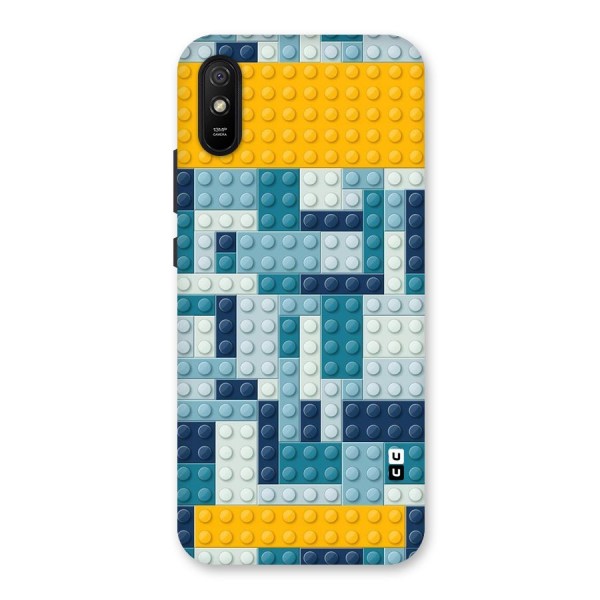 Blocks Blues Back Case for Redmi 9i