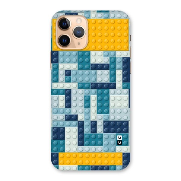 Blocks Blues Back Case for iPhone 11 Pro