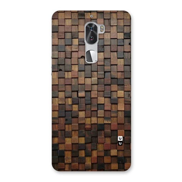Blocks Of Wood Back Case for Coolpad Cool 1