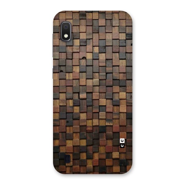 Blocks Of Wood Back Case for Galaxy A10