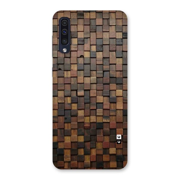 Blocks Of Wood Back Case for Galaxy A50