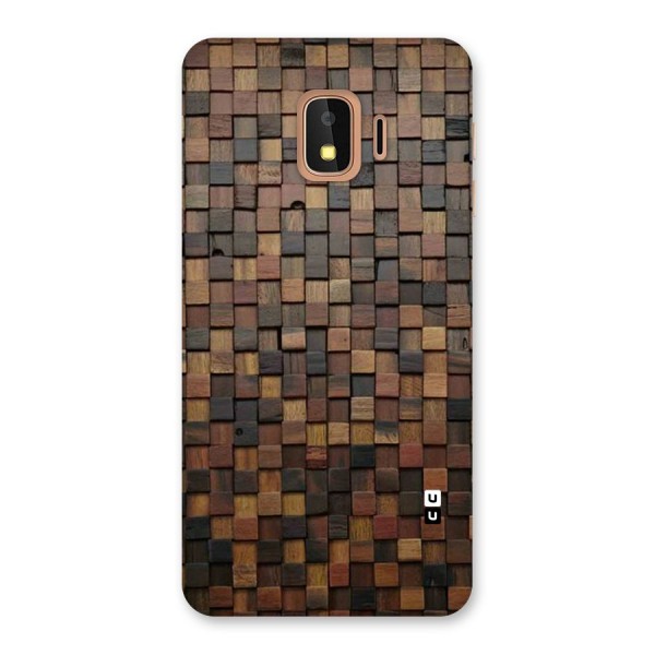 Blocks Of Wood Back Case for Galaxy J2 Core