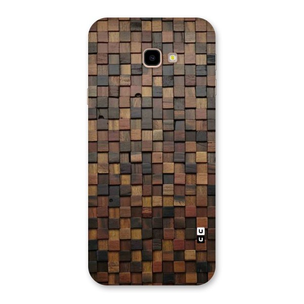 Blocks Of Wood Back Case for Galaxy J4 Plus