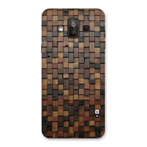 Blocks Of Wood Back Case for Galaxy J7 Duo