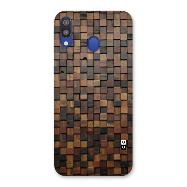 Blocks Of Wood Back Case for Galaxy M20