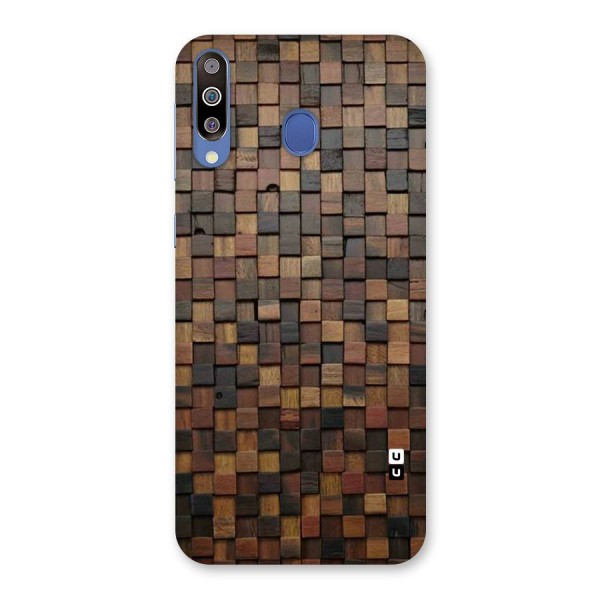 Blocks Of Wood Back Case for Galaxy M30