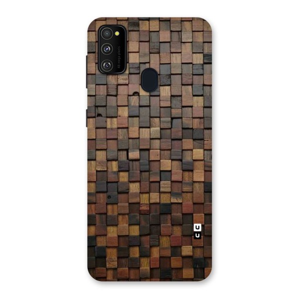 Blocks Of Wood Back Case for Galaxy M30s