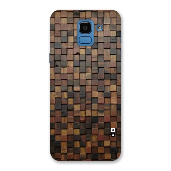 Blocks Of Wood Back Case for Galaxy On6
