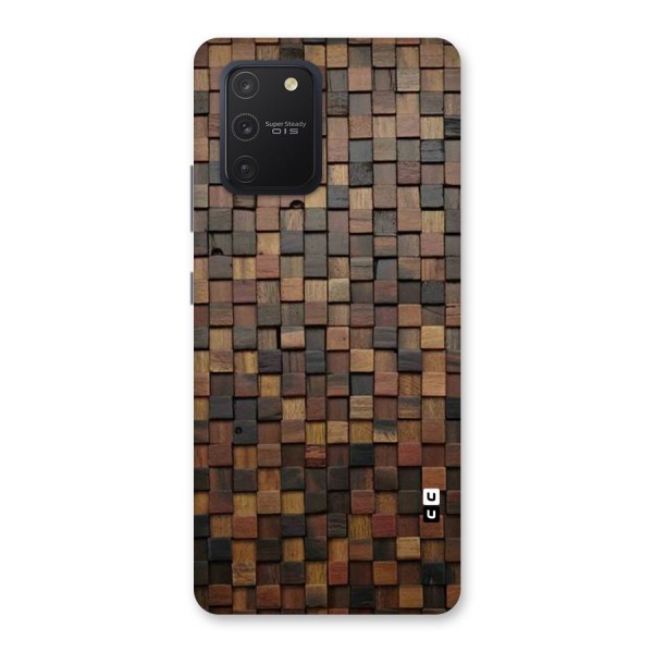 Blocks Of Wood Back Case for Galaxy S10 Lite