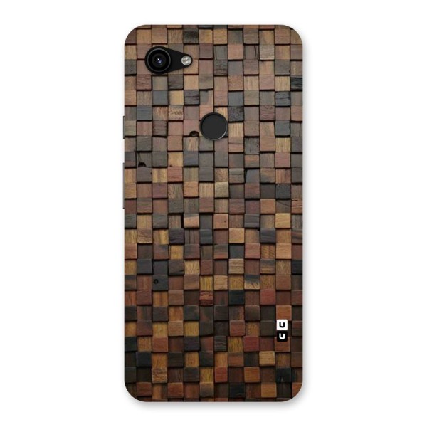 Blocks Of Wood Back Case for Google Pixel 3a XL