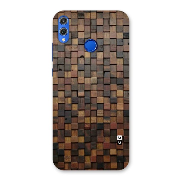 Blocks Of Wood Back Case for Honor 8X