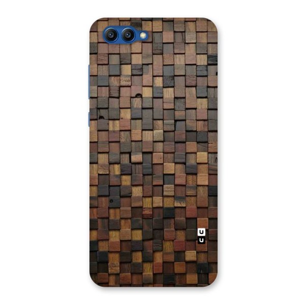 Blocks Of Wood Back Case for Honor View 10