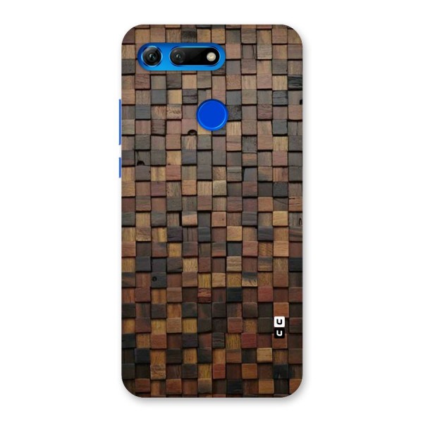 Blocks Of Wood Back Case for Honor View 20
