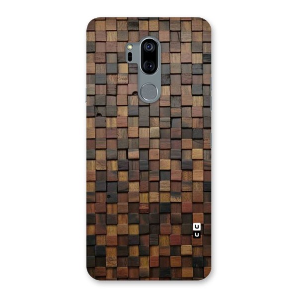 Blocks Of Wood Back Case for LG G7