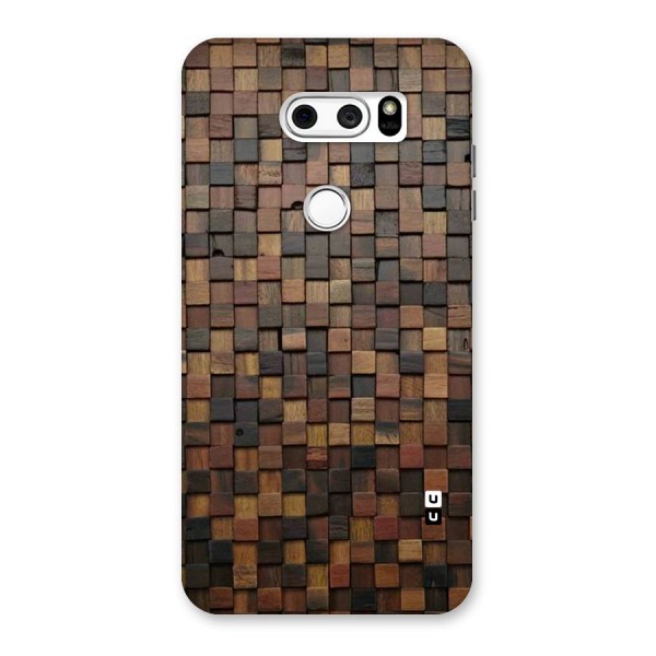 Blocks Of Wood Back Case for LG V30