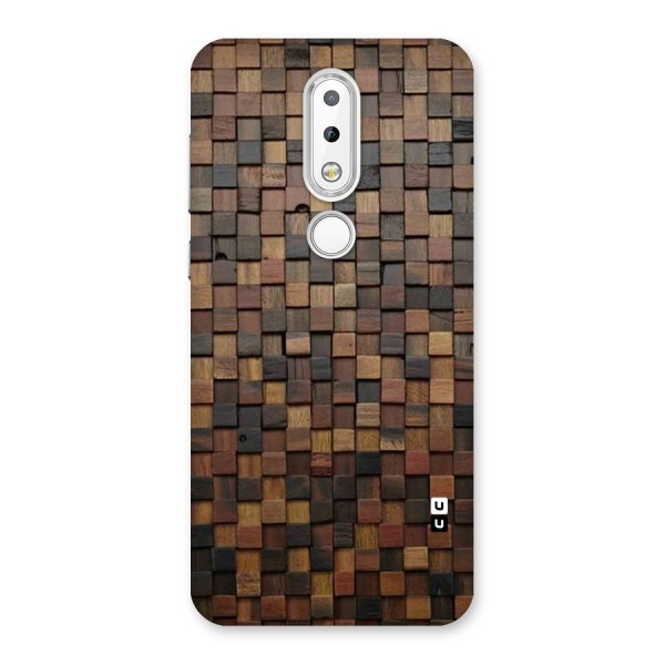 Blocks Of Wood Back Case for Nokia 6.1 Plus