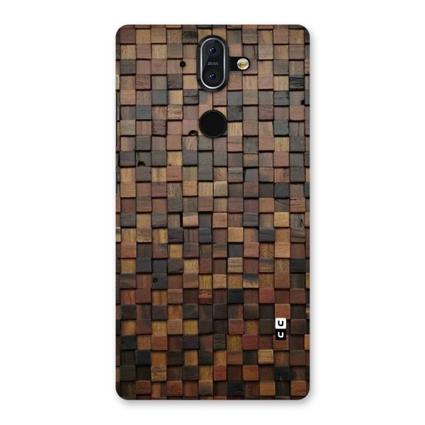 Blocks Of Wood Back Case for Nokia 8 Sirocco