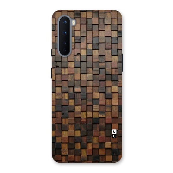 Blocks Of Wood Back Case for OnePlus Nord