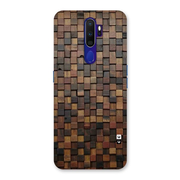 Blocks Of Wood Back Case for Oppo A9 (2020)