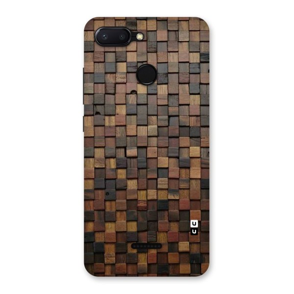 Blocks Of Wood Back Case for Redmi 6