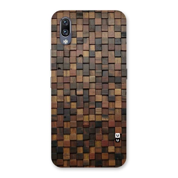 Blocks Of Wood Back Case for Vivo NEX