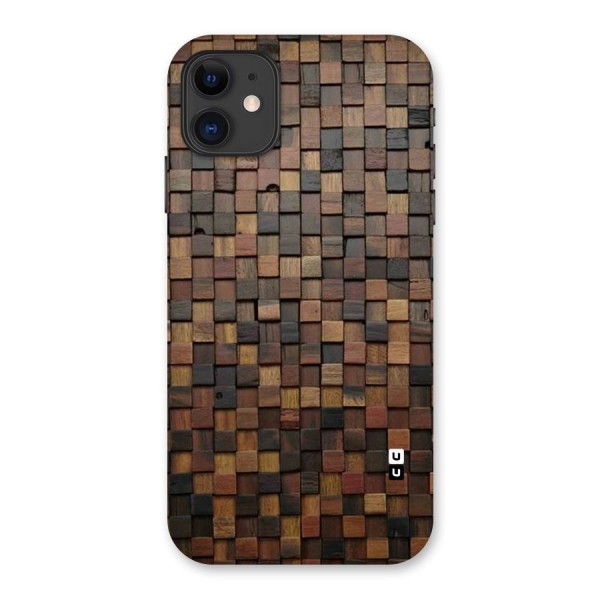 Blocks Of Wood Back Case for iPhone 11
