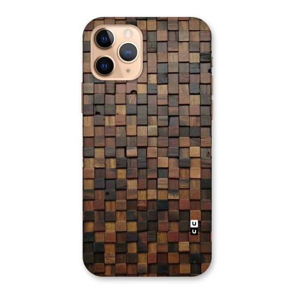 Blocks Of Wood Back Case for iPhone 11 Pro