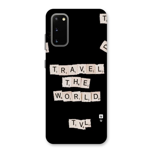Blocks Travel Back Case for Galaxy S20