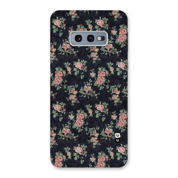 Bloom Black Back Case for Galaxy S10e