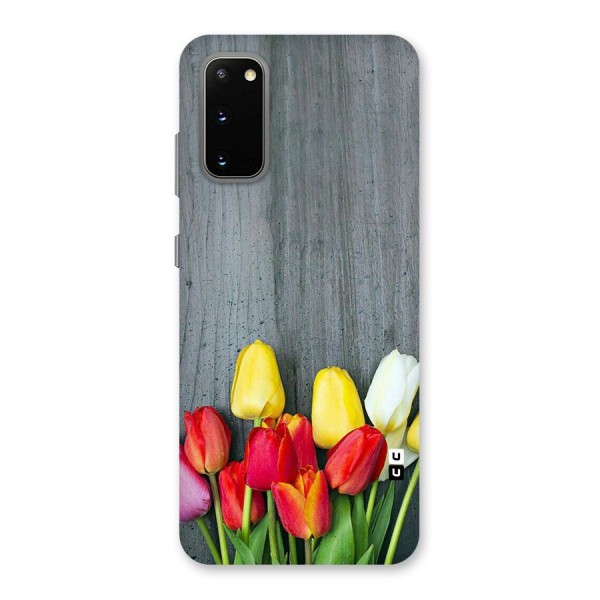 Bloom Grey Back Case for Galaxy S20