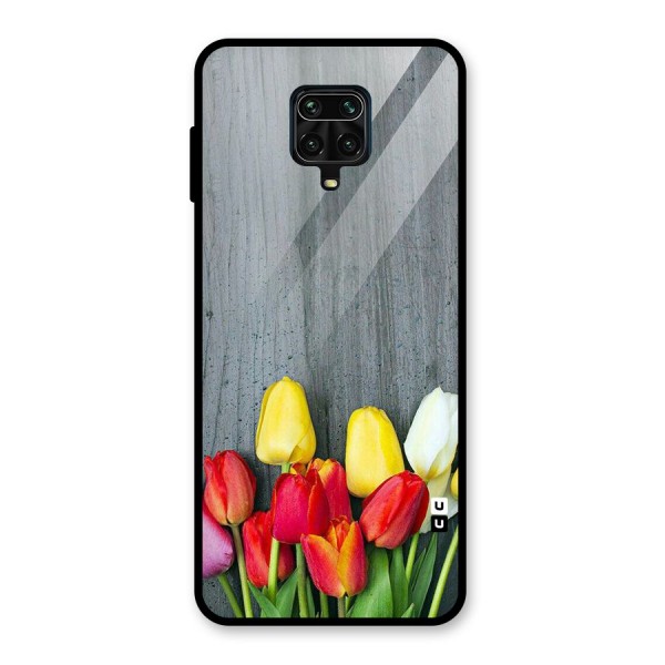Bloom Grey Glass Back Case for Redmi Note 9 Pro Max