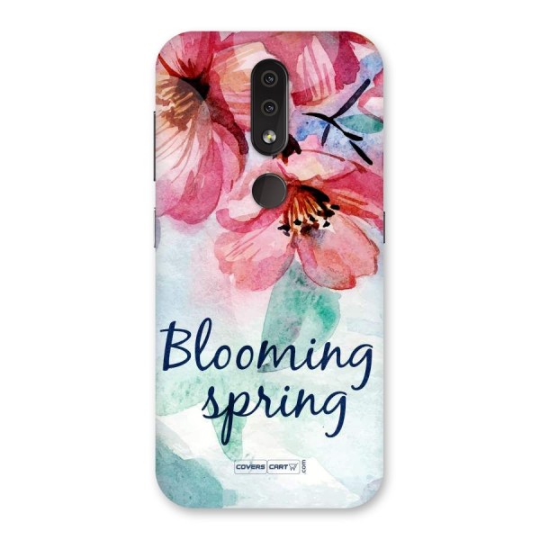 Blooming Spring Back Case for Nokia 4.2