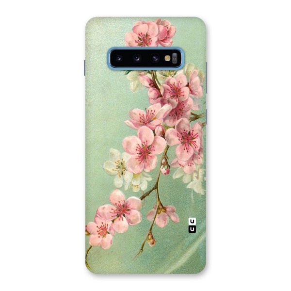 Blossom Cherry Design Back Case for Galaxy S10 Plus
