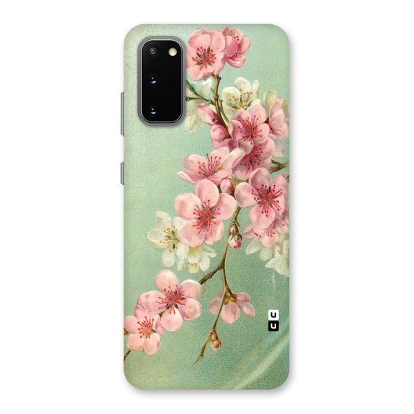 Blossom Cherry Design Back Case for Galaxy S20