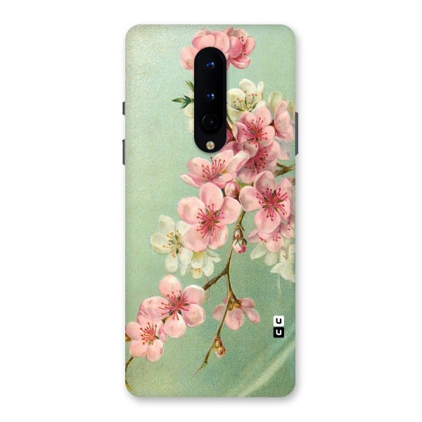 Blossom Cherry Design Back Case for OnePlus 8
