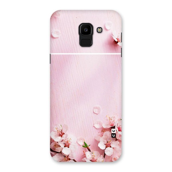 Blossom Frame Pink Back Case for Galaxy J6